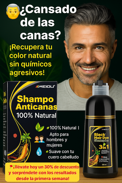 🖤✨ Shampú Cubre Canas 🌿💧